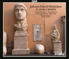 Johann David Heinichen. Flavio Crispo. Opera i 3 akter. 3CD